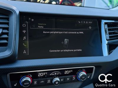 Audi A1 Sportback 10i Feux led Sieges chauff Car play   - 16