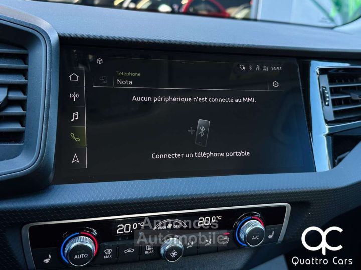Audi A1 Sportback 10i Feux led Sieges chauff Car play - 16