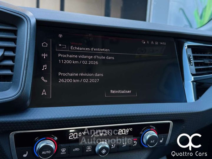 Audi A1 Sportback 10i Feux led Sieges chauff Car play - 17