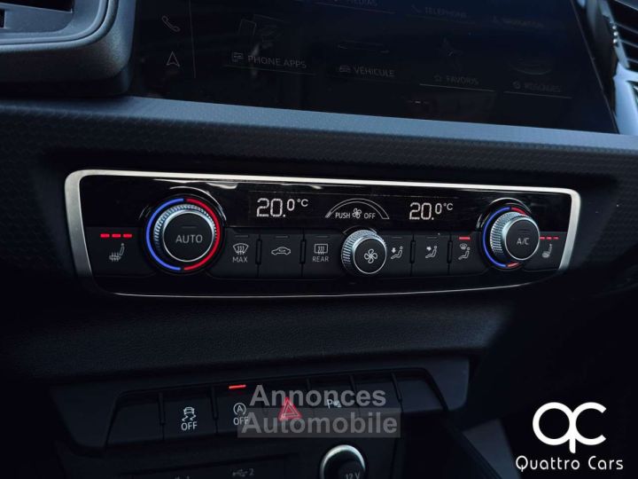 Audi A1 Sportback 10i Feux led Sieges chauff Car play - 19