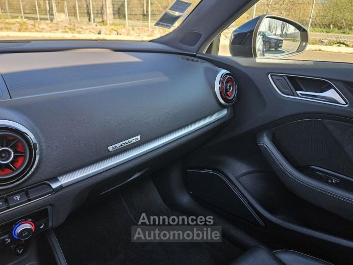 Audi RS3 SportBack Quattro 25 TFSI - 367 - BV S-tronic - Echappement RS %2B TO - Carnet full - 21