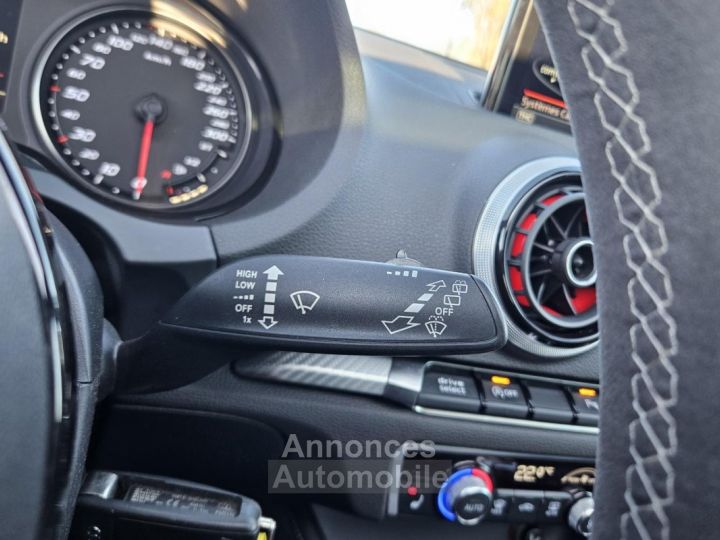 Audi RS3 SportBack Quattro 25 TFSI - 367 - BV S-tronic - Echappement RS %2B TO - Carnet full - 29