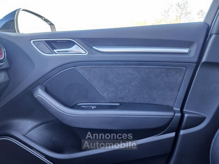 Audi RS3 SportBack Quattro 25 TFSI - 367 - BV S-tronic - Echappement RS %2B TO - Carnet full - 45