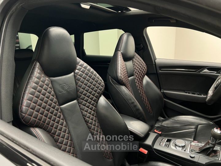 Audi RS3 Sportback 25 TFSI 400ch Origine France / Matrix / Bang & Olufsen / Sièges RS / Suivi - 11