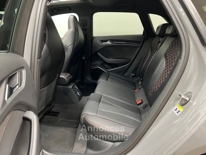 Audi RS3 Sportback 25 TFSI 400ch Origine France / Matrix / Bang & Olufsen / Sièges RS / Suivi - 12