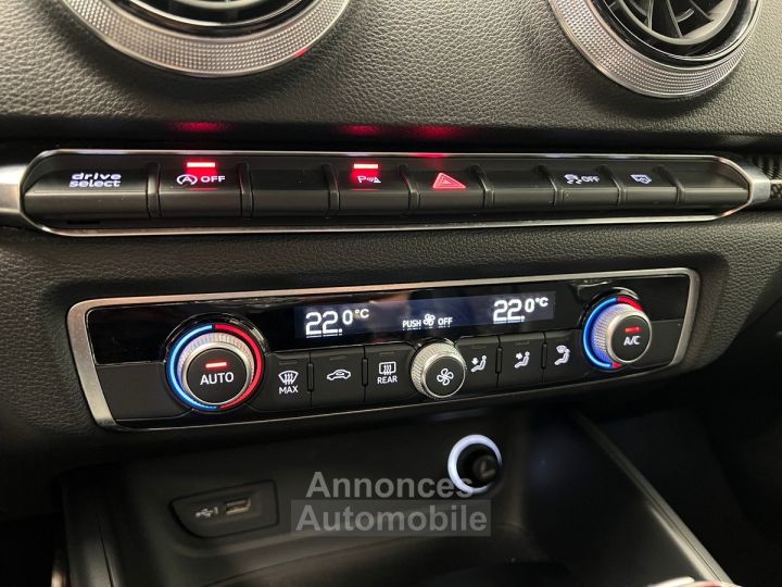 Audi RS3 Sportback 25 TFSI 400ch Origine France / Matrix / Bang & Olufsen / Sièges RS / Suivi - 15