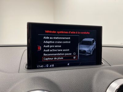 Audi RS3 Sportback 25 TFSI 400ch Origine France / Matrix / Bang & Olufsen / Sièges RS / Suivi   - 19