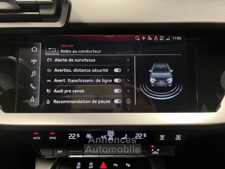 Audi A3 Sportback 10 30 TFSI - 110 - BV S-Tronic 7 - 23