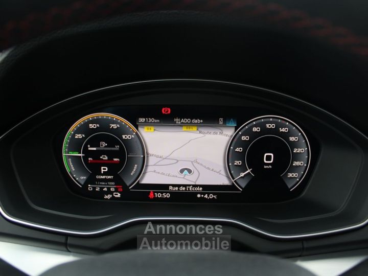 Audi Q5 Sportback S-LINE 50 TFSI E HYBRIDE 300 CV QUATTRO GPS 3D JA 21 FULL LED CAMÉRA 360° USB - 17