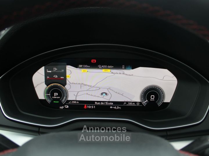 Audi Q5 Sportback S-LINE 50 TFSI E HYBRIDE 300 CV QUATTRO GPS 3D JA 21 FULL LED CAMÉRA 360° USB - 20
