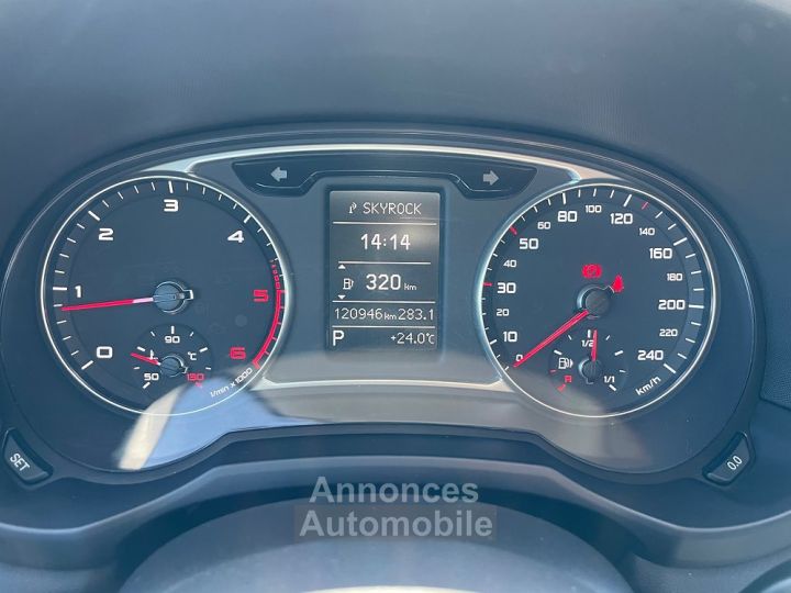 Audi A1 Sportback 16 TDI 90ch AMBITION LUXE S-TRONIC - 13