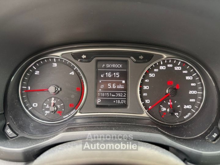 Audi A1 Sportback 14 TDI 90 ultra S line S tronic SUIVI AUDI/BLUETOOTH/BOITE AUTO - GARANTIE 12 MOIS - - 15