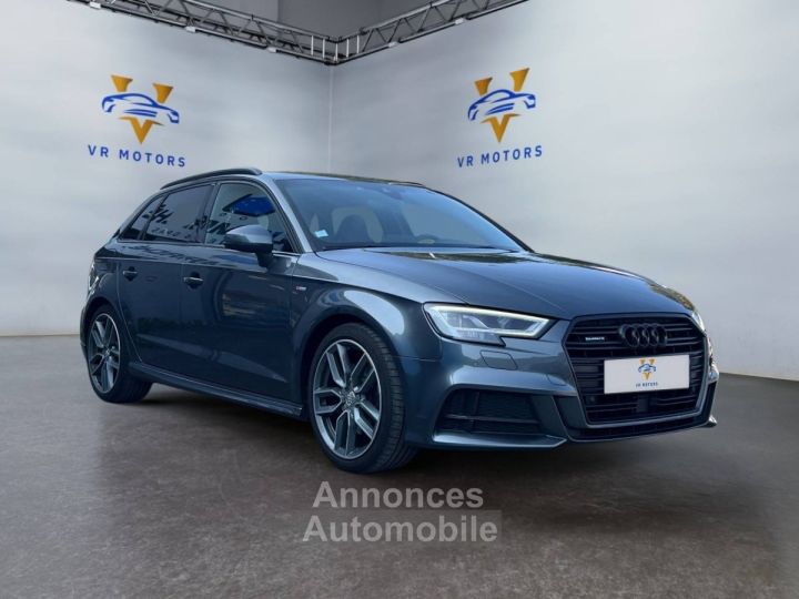 Audi A3 Sportback III 20 TFSI 190ch S line quattro S tronic 7 *SUIVI COMPLET / Garantie Constructeur / 2nd Mains* - 1
