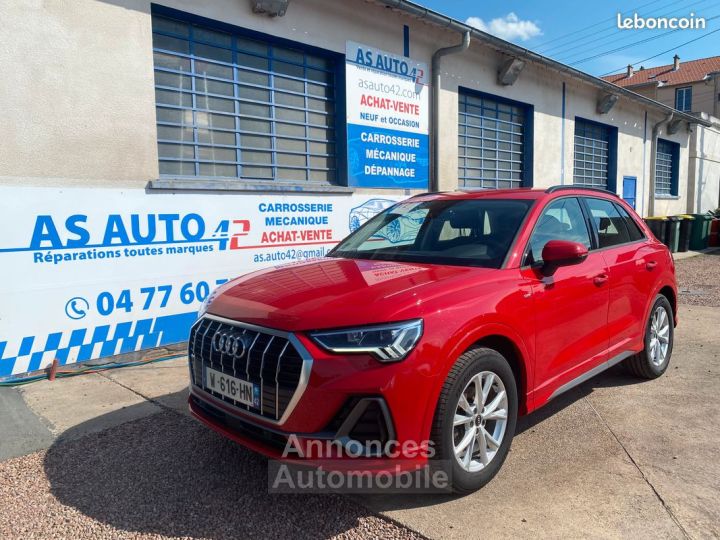 Audi Q3 35 tdi 150ch s tronic 7 pack line Attelage-Carplay - 1