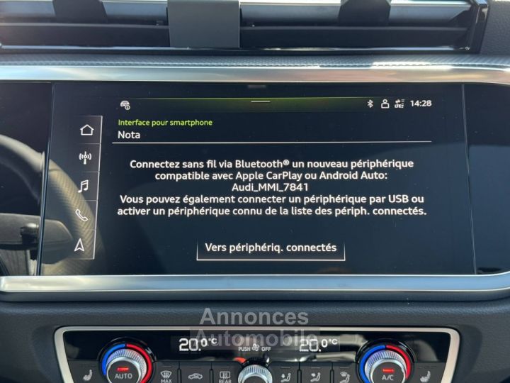 Audi Q3 Sportback 35 TDI 150 ch S tronic 7 S line - 15