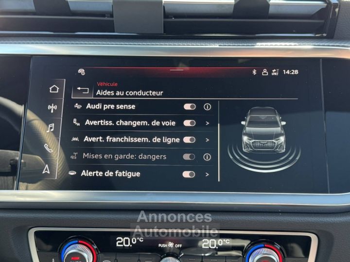 Audi Q3 Sportback 35 TDI 150 ch S tronic 7 S line - 20