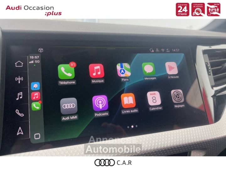 Audi A1 Sportback 30 TFSI 116 ch S tronic 7 S Line Plus - 15