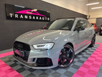 Audi RS3 SPORTBACK 25 TFSI 400 S tronic 7 Quattro / SUIVI COMPLET / VIDANGE PONT, BOITE, MOTEUR DE MARS 2025   - 1