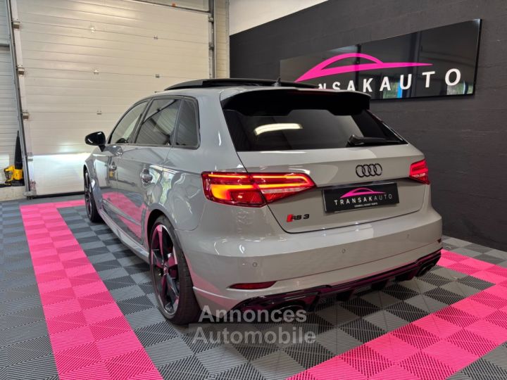 Audi RS3 SPORTBACK 25 TFSI 400 S tronic 7 Quattro / SUIVI COMPLET / VIDANGE PONT, BOITE, MOTEUR DE MARS 2025 - 3