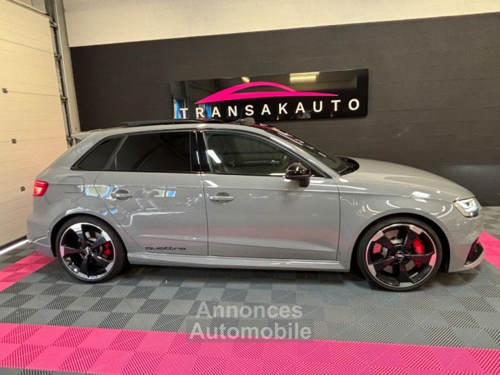 Audi RS3 SPORTBACK 25 TFSI 400 S tronic 7 Quattro / SUIVI COMPLET / VIDANGE PONT, BOITE, MOTEUR DE MARS 2025 - 6
