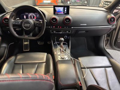Audi RS3 SPORTBACK 25 TFSI 400 S tronic 7 Quattro / SUIVI COMPLET / VIDANGE PONT, BOITE, MOTEUR DE MARS 2025   - 10