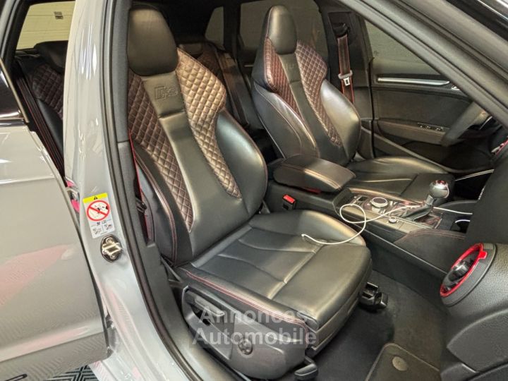 Audi RS3 SPORTBACK 25 TFSI 400 S tronic 7 Quattro / SUIVI COMPLET / VIDANGE PONT, BOITE, MOTEUR DE MARS 2025 - 13