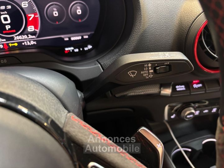 Audi RS3 SPORTBACK 25 TFSI 400 S tronic 7 Quattro / SUIVI COMPLET / VIDANGE PONT, BOITE, MOTEUR DE MARS 2025 - 17
