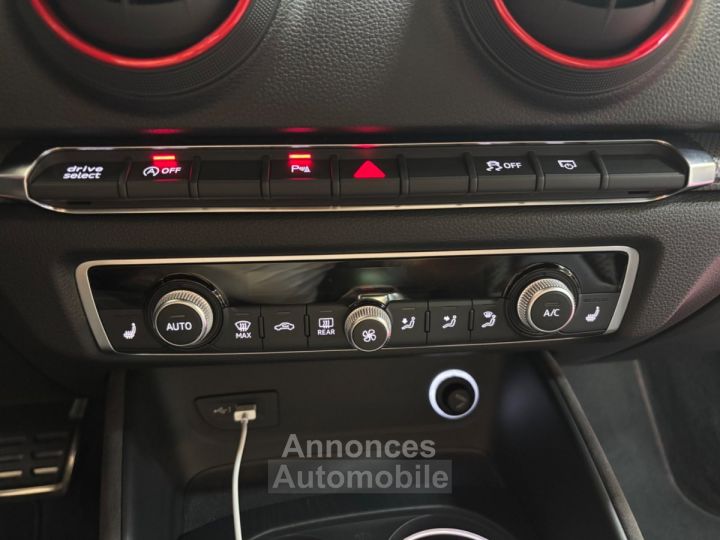 Audi RS3 SPORTBACK 25 TFSI 400 S tronic 7 Quattro / SUIVI COMPLET / VIDANGE PONT, BOITE, MOTEUR DE MARS 2025 - 23