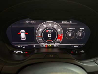 Audi RS3 SPORTBACK 25 TFSI 400 S tronic 7 Quattro / SUIVI COMPLET / VIDANGE PONT, BOITE, MOTEUR DE MARS 2025   - 25