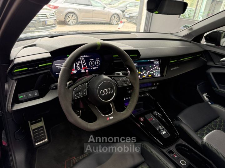 Audi RS3 BERLINE 25 TFSI 400 S tronic 7 Quattro/FULL OPTIONS/CERAMIQUE/CARTE GRISE FRANCAISE - 13