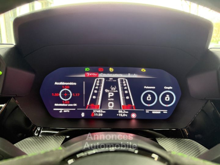 Audi RS3 BERLINE 25 TFSI 400 S tronic 7 Quattro/FULL OPTIONS/CERAMIQUE/CARTE GRISE FRANCAISE - 17