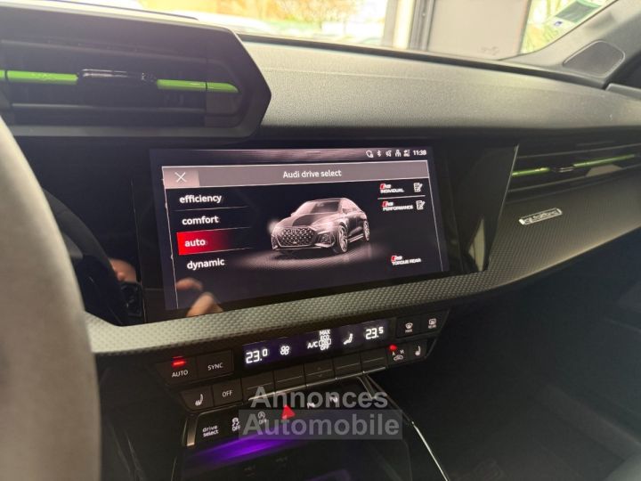 Audi RS3 BERLINE 25 TFSI 400 S tronic 7 Quattro/FULL OPTIONS/CERAMIQUE/CARTE GRISE FRANCAISE - 18