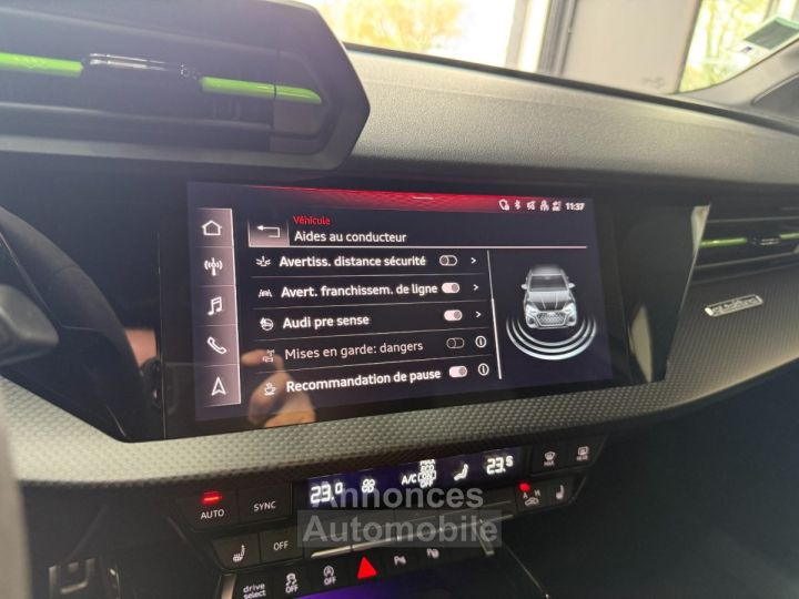 Audi RS3 BERLINE 25 TFSI 400 S tronic 7 Quattro/FULL OPTIONS/CERAMIQUE/CARTE GRISE FRANCAISE - 22