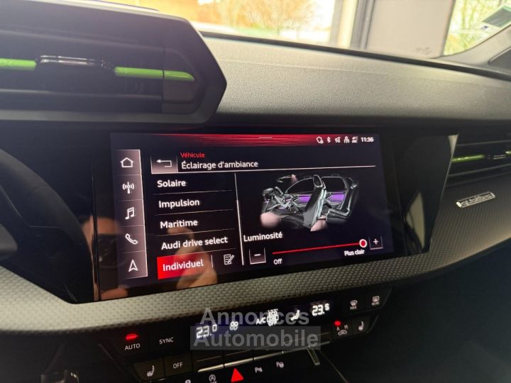 Audi RS3 BERLINE 25 TFSI 400 S tronic 7 Quattro/FULL OPTIONS/CERAMIQUE/CARTE GRISE FRANCAISE - 24