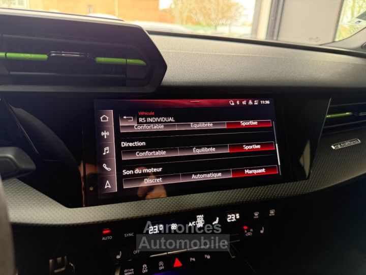 Audi RS3 BERLINE 25 TFSI 400 S tronic 7 Quattro/FULL OPTIONS/CERAMIQUE/CARTE GRISE FRANCAISE - 26