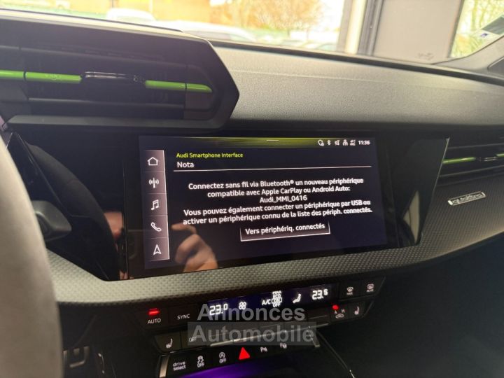 Audi RS3 BERLINE 25 TFSI 400 S tronic 7 Quattro/FULL OPTIONS/CERAMIQUE/CARTE GRISE FRANCAISE - 27