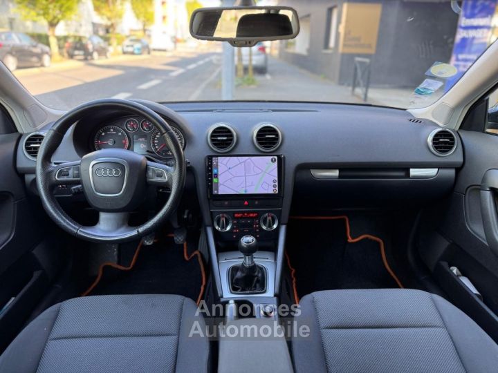 Audi A3 Sportback 20 TDI 140 DPF Ambition APPLE CARPLAY / ANDROID AUTO / DISTRIBUTION OK - 9