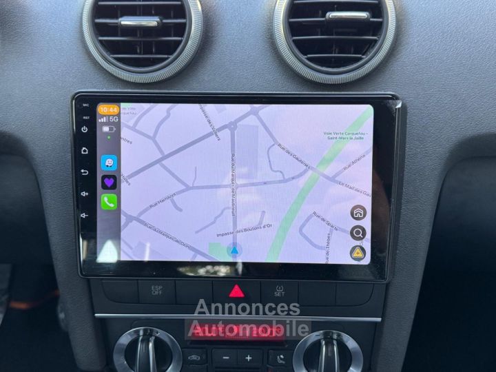 Audi A3 Sportback 20 TDI 140 DPF Ambition APPLE CARPLAY / ANDROID AUTO / DISTRIBUTION OK - 11
