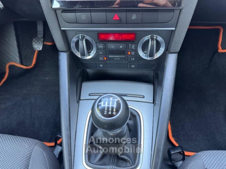 Audi A3 Sportback 20 TDI 140 DPF Ambition APPLE CARPLAY / ANDROID AUTO / DISTRIBUTION OK - 12