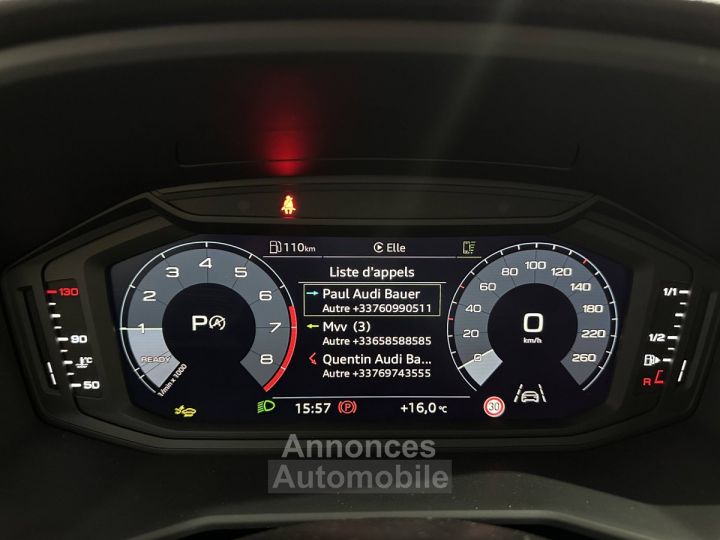 Audi A1 Sportback 25 TFSI 95 ch S tronic 7 Advanced - 22