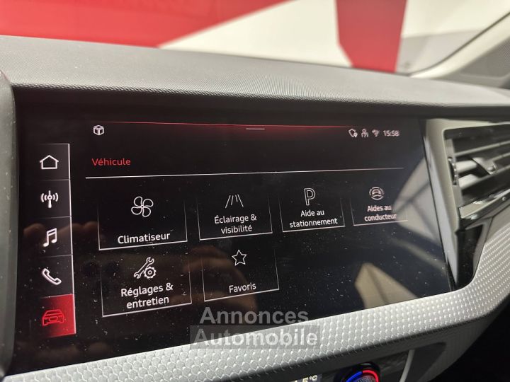 Audi A1 Sportback 25 TFSI 95 ch S tronic 7 Advanced - 27