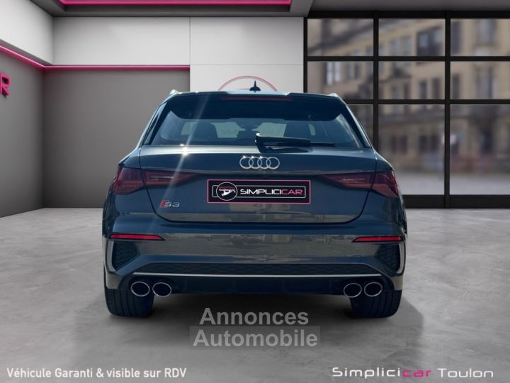 Audi S3 SPORTBACK TFSI 310 S tronic 7 Quattro GARANTIE 12 MOIS - 6