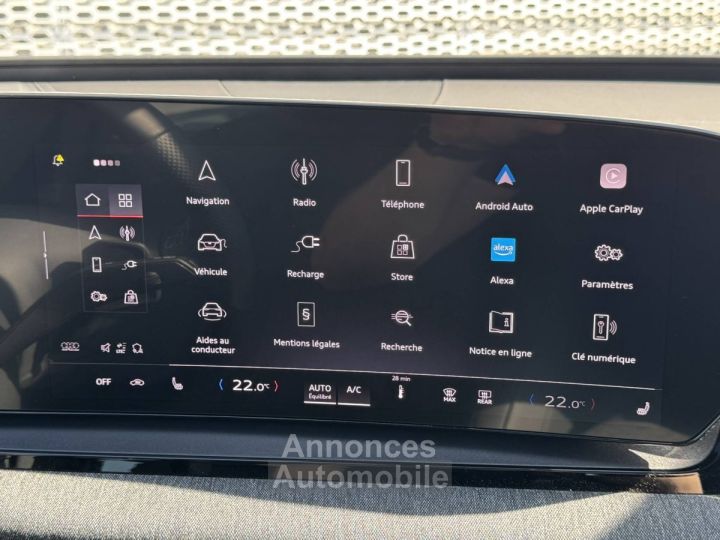 Audi Q6 e-tron 387 ch 100 kWh quattro S line - 10