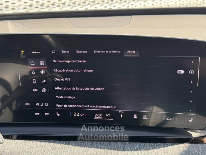 Audi Q6 e-tron 387 ch 100 kWh quattro S line - 16