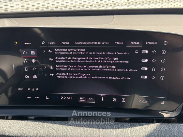 Audi Q6 e-tron 387 ch 100 kWh quattro S line - 23