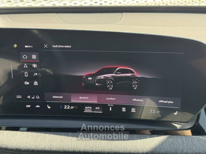 Audi Q6 e-tron 387 ch 100 kWh quattro S line - 27