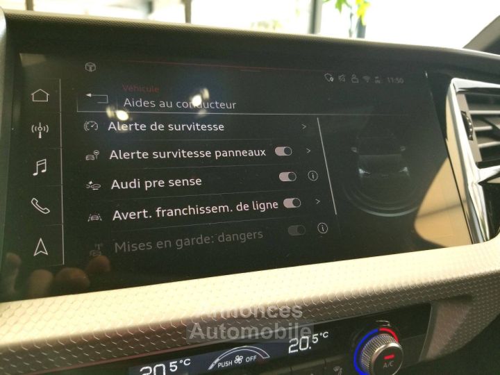 Audi A1 Sportback 30 TFSI 116 ch S tronic 7 S Line - 17