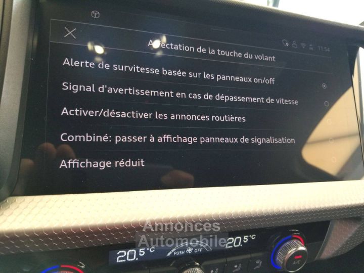 Audi A1 Sportback 30 TFSI 116 ch S tronic 7 S Line - 25