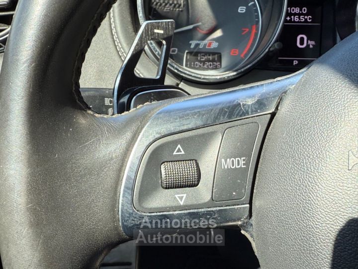 Audi TTS coupe 20 tfsi 272 ch quattro s-tronic avec regulateur limiteur feux automatique - 16