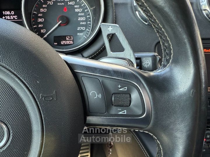 Audi TTS coupe 20 tfsi 272 ch quattro s-tronic avec regulateur limiteur feux automatique - 17